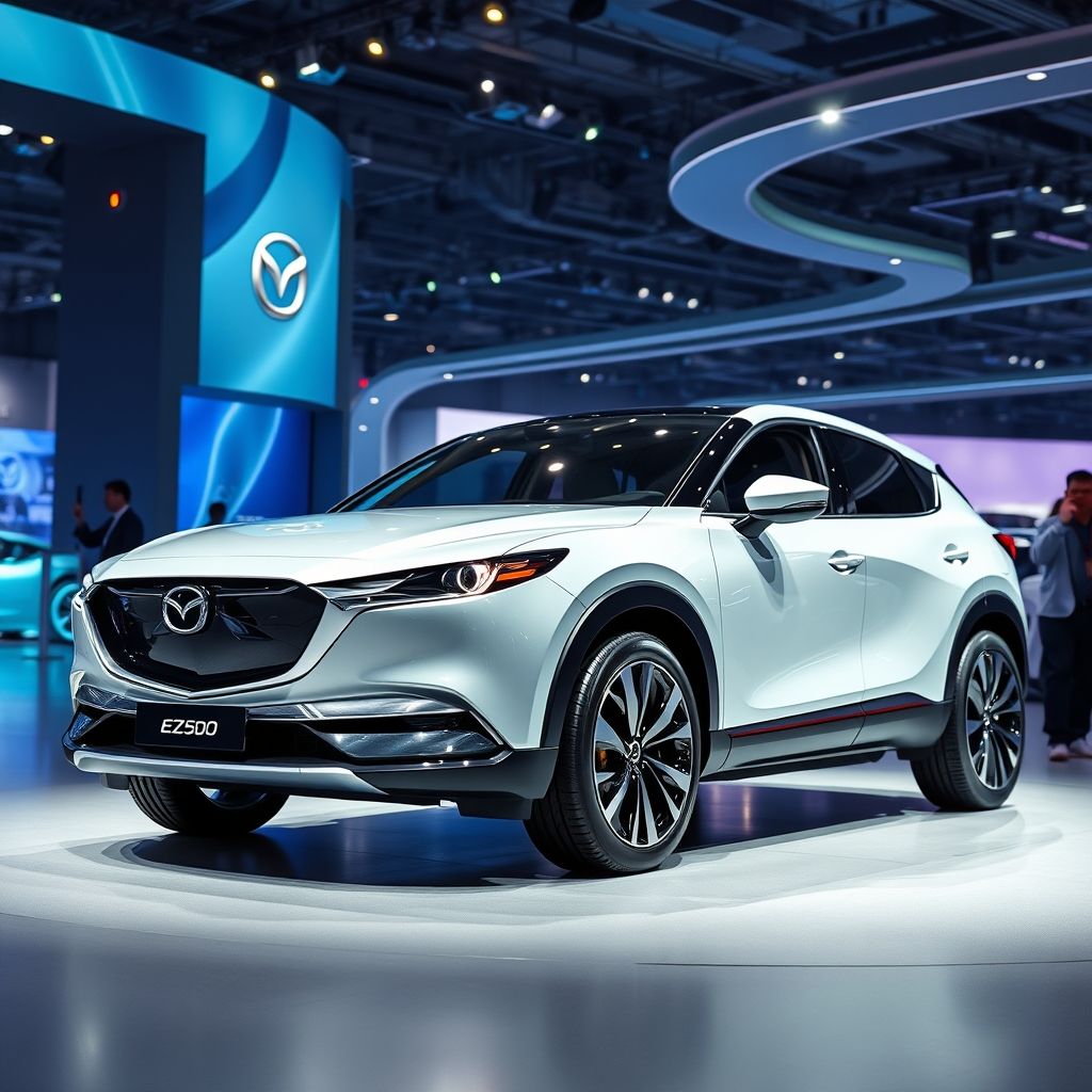เปิดตัว Mazda EZ60 วิ่งไกล 1,300 กม.! SUV ไฟฟ้าประหยัดพลังงานที่งาน Shanghai Auto Show 2025